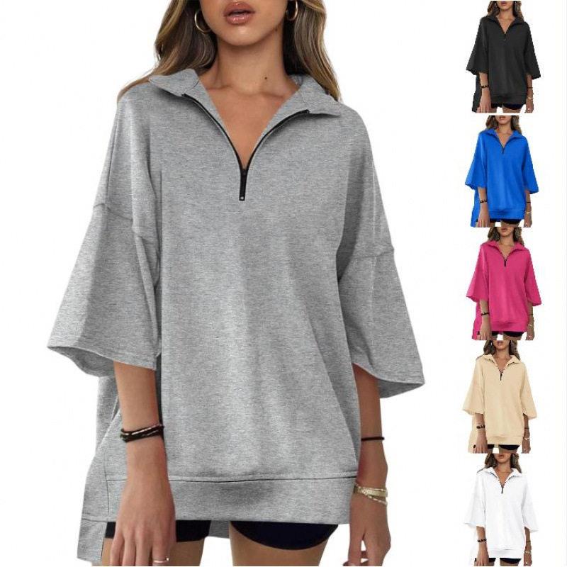 Streetwear Brand Collection - Sweat-shirt long à col en V
