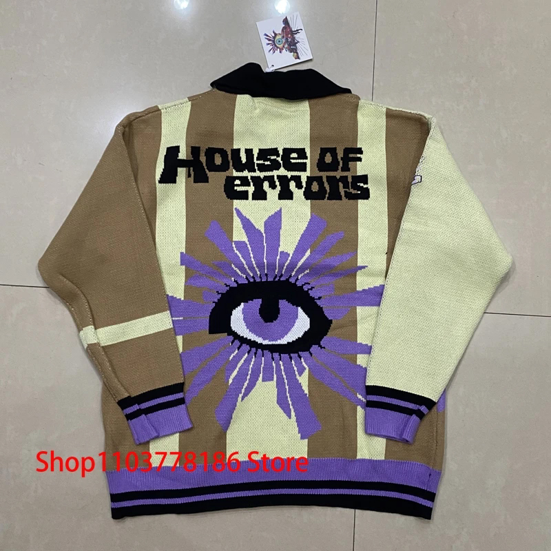 Streetwear Brand With Eye - Pull en maille Streetwear House of