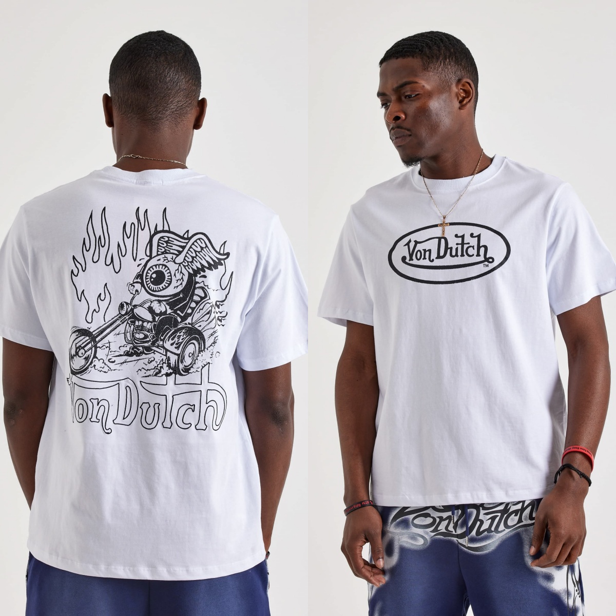 Streetwear Brand Trends - T-shirt original à motif de logo
