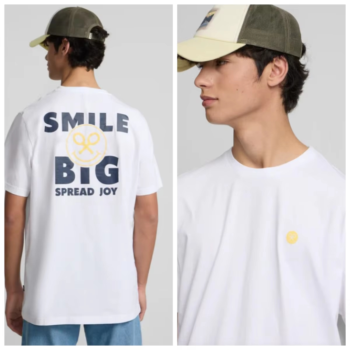 Streetwear Brand Collection - SPREAD JOY Tennis Collection T-shirt tendance