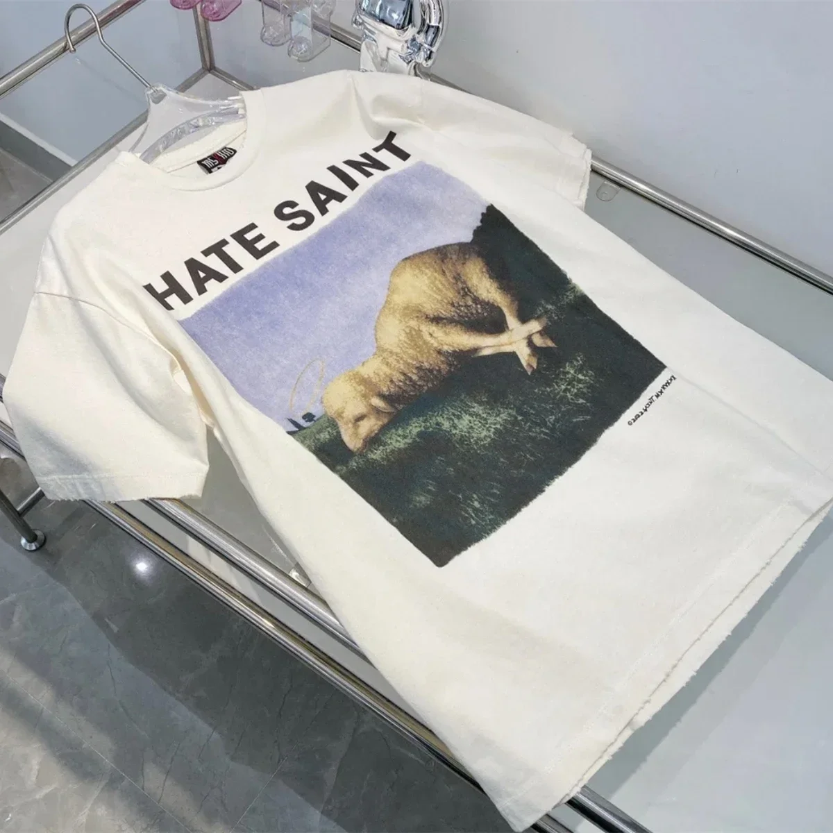 Yao-T-shirt imprimé Saint Of M - Japanese Brand Streetwear Vintage avis et prix