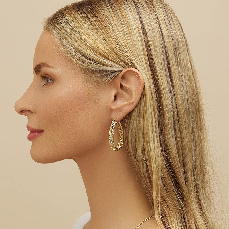 Huitan – boucles d'oreilles cr - Streetwear Brand Accessories avis et prix