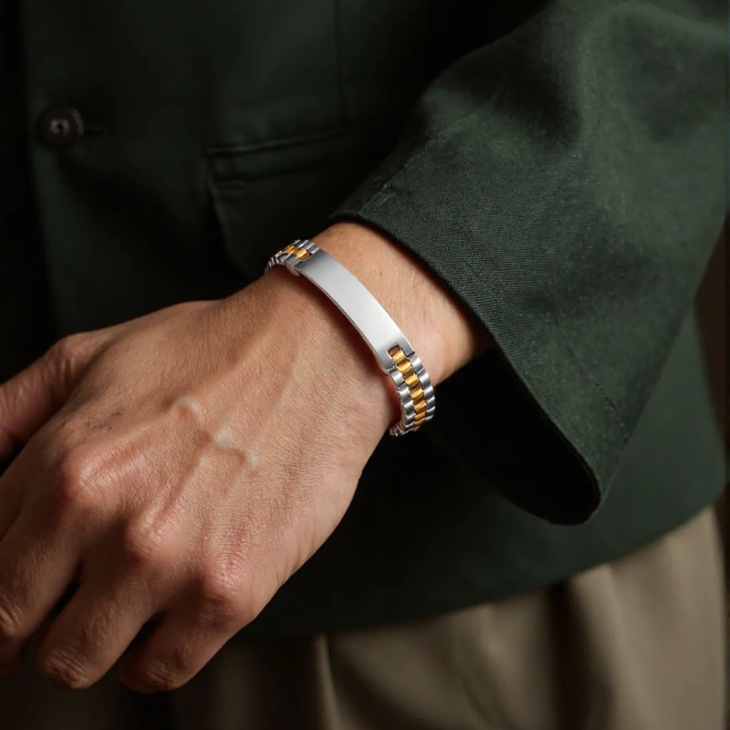 Loe |   Bracelet cubain en aci - Streetwear Brand Accessories avis et prix