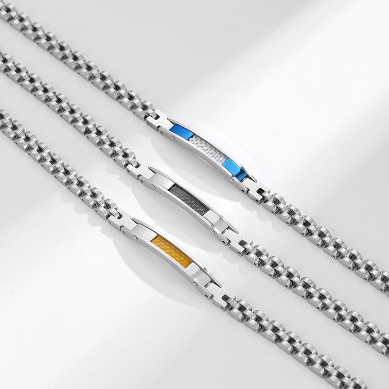 Loe |   Bracelet cubain en aci - Streetwear Brand Accessories avis et prix