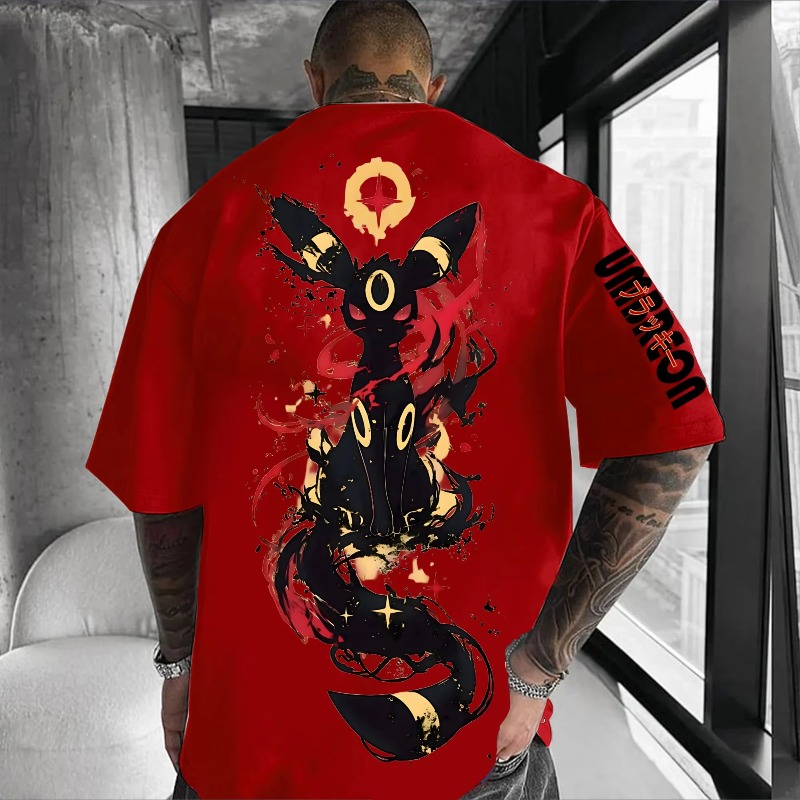 Pokémon Co-marqué imprimé T-sh - Streetwear Brand Trends avis et prix