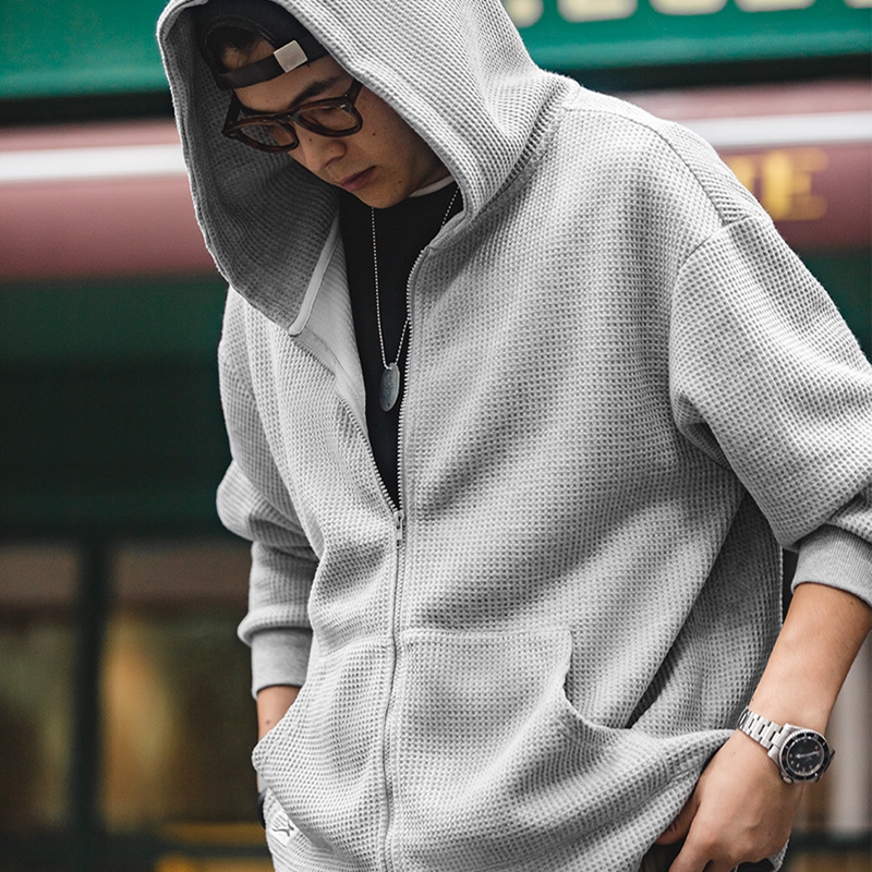 Maden-Sweats à capuche gaufrés - Japanese Brand Streetwear Vintage avis et prix