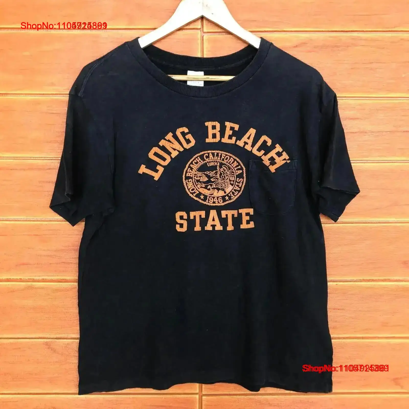 T-shirt vintage Long Beach Cal - Japanese Brand Streetwear Vintage avis et prix